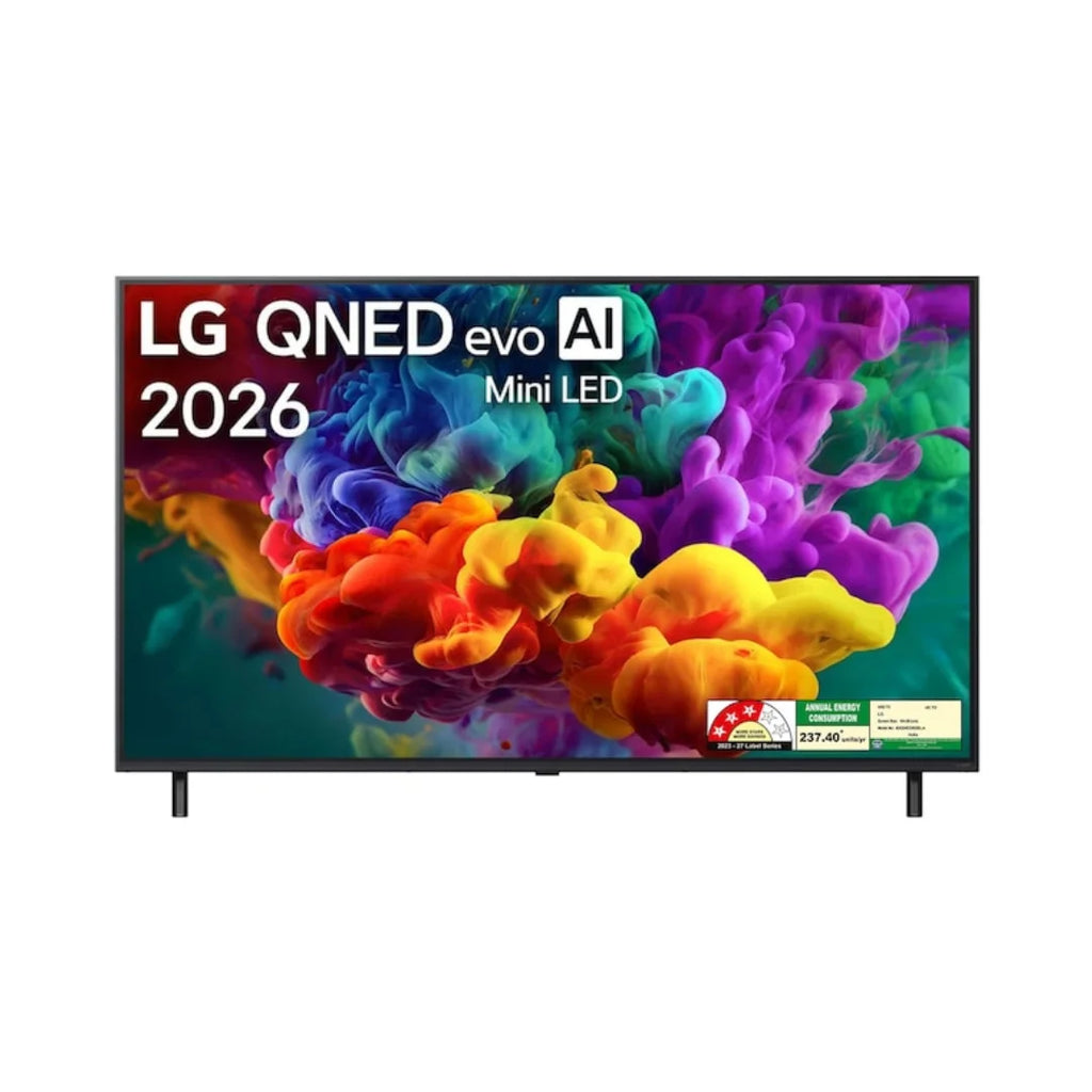 LG 65 inch 65QNED85BLA.ATR | 4K QNED MiniLED Display | 120Hz Refresh Rate | webOS 26 | Alpha 8 AI Sound Pro | Alpha 8 AI Processor 4K Gen3