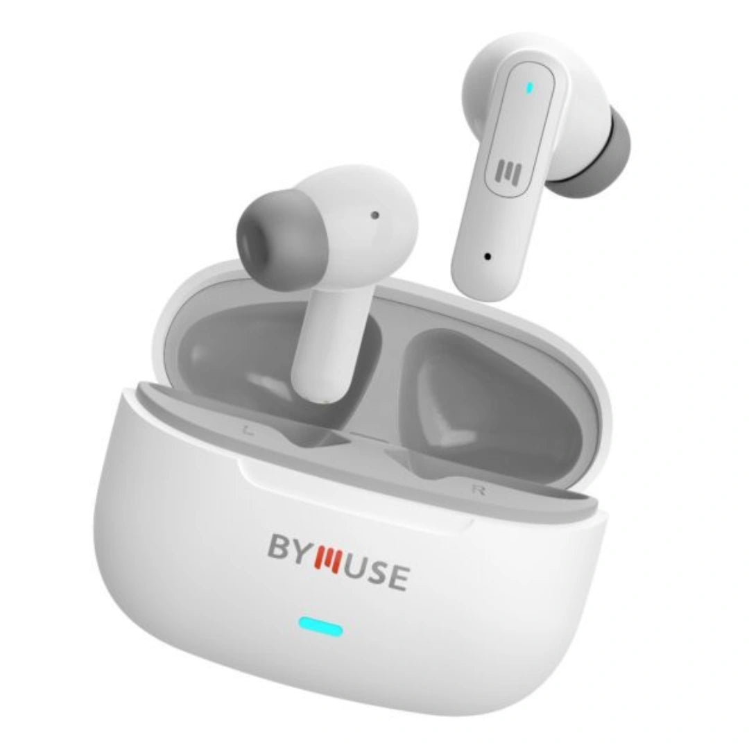ByMuse Cello True Wireless in Ear Earbuds | with 10mm Dynamic Driver | Fast Charging Earbuds | Smart Touch Control | BT 5.4