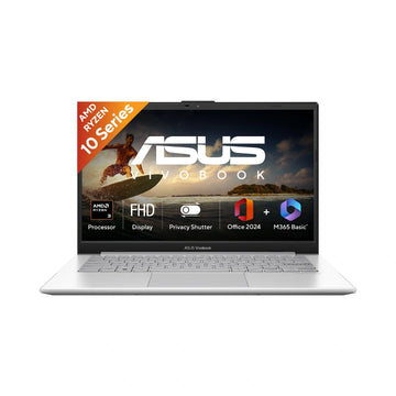 Asus Vivobook GO E1404FA-EB1224WS | AMD Ryzen 3 30 Processor | 14 inch Display | AMD Radeon™ Graphics | Bluetooth® 5.3 | 720p HD Web Camera |  16:9 Aspect Ratio | 60Hz Refresh Rate