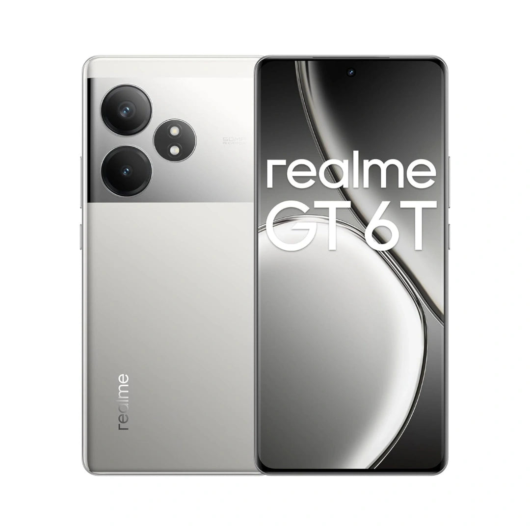 Realme GT 6T 5G (12GB RAM+512GB Storage) | India's 1st 7+ Gen 3 Flagship Chipset | 1.5M+AnTuTu Score | 5500mAh+120W | The World's Brightest Flagship Display