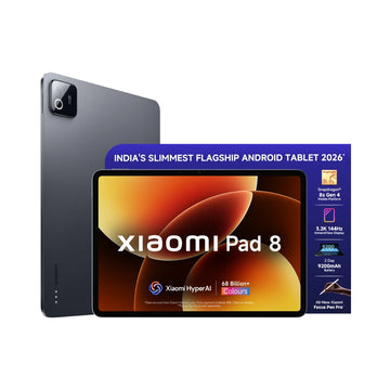 Xiaomi Pad 8 | 11.2 inches LCD Display Up to 144Hz Refresh Rate | Snapdragon® 8s Gen 4 | 13MP High-Resolution Rear Camera | 8MP Ultra-Wide Front Camera | 9200mAh Battery | Dolby Atmos® Hi-Res Wireless Audio