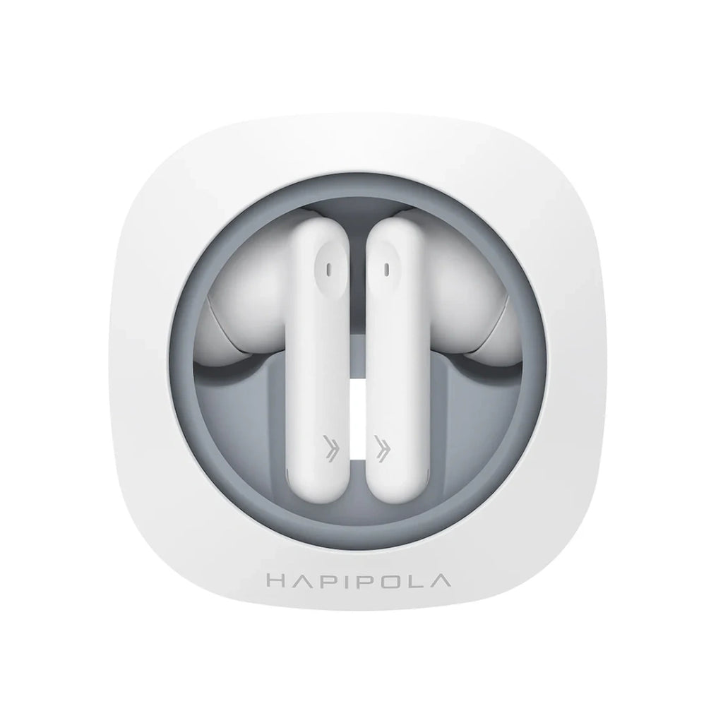 HAPIPOLA CIRCLE Earbuds | 13mm Driver | 100 hours Stand-by | 50 hours Combined Playback | Touch Control Type C Interface