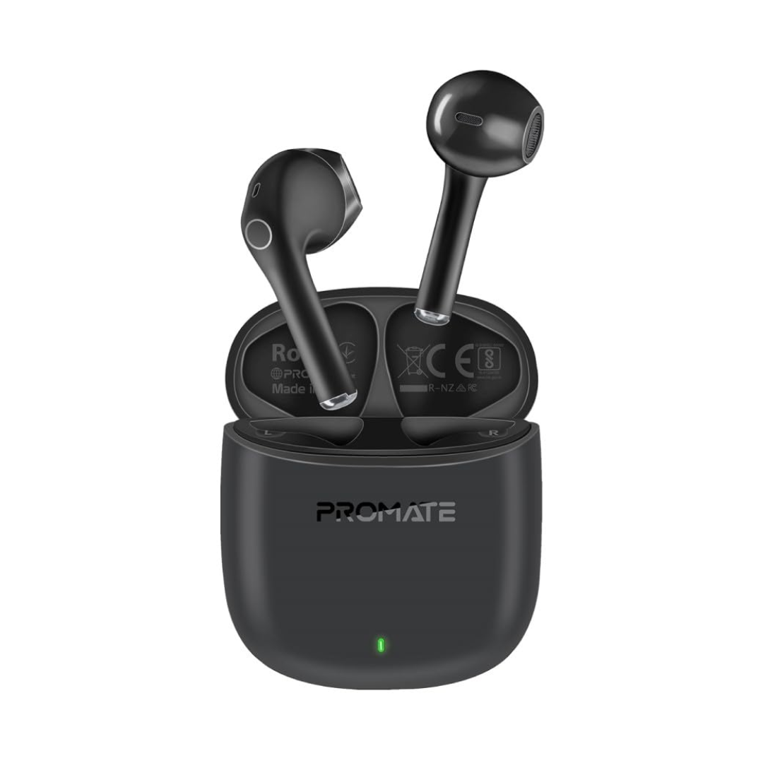 Promate Lima True Wireless Earbuds - Black Color 