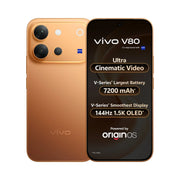 Vivo V80 | 6.59 inch AMOLED Display | Snapdragon® 7 Gen 4 | 50MP Dual Rear Camera | 50MP Front Camera | 7200mAh Battery | 90W Flash Charging | Flagship-Grade IP69 Water Resistance