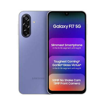 Samsung F17 5G | 6.7 inches AMOLED Display | Exynos 1330 Chipset | 50MP Main Camera | 13MP Front Camera | 5000mAh Battery