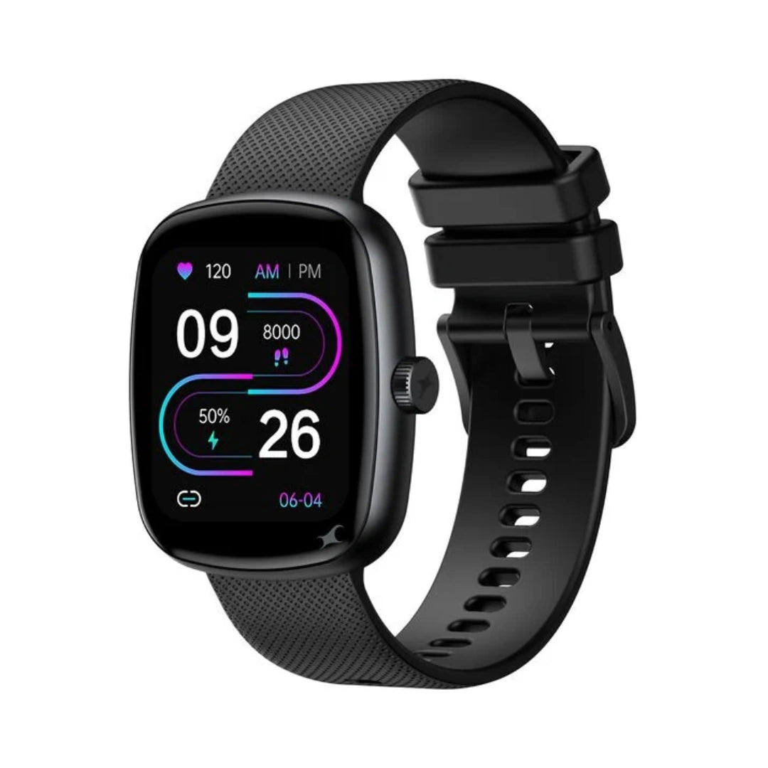 Fastrack Jupiter S3 | 1.83inch Display | Push Button & Rotary Crown | BT Calling | SpO2 & Sleep Tracking | IP68 Water and Dust Resistance