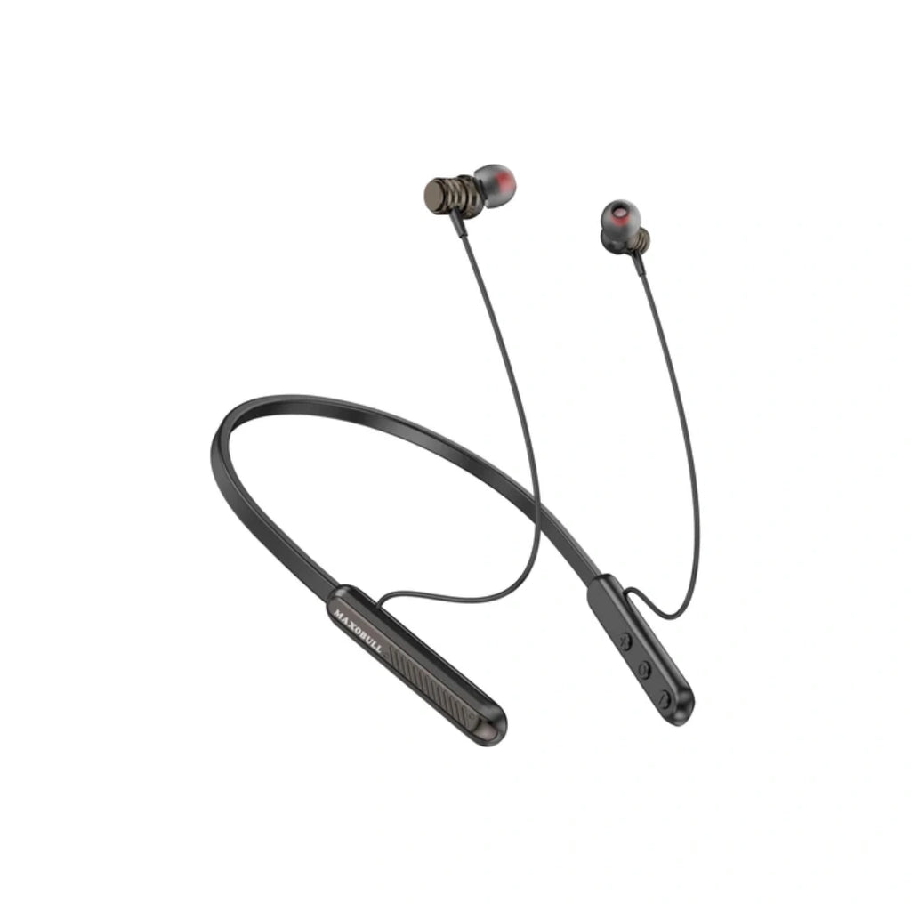 Maxobull Sound Ore Neckband | 15mm Drivers With Rich Bass + HD Mic For Clear Calls | 250mAh Up to 50 Hours Playback | IPX 6.0 WaterProof for Sweat Splash Protection