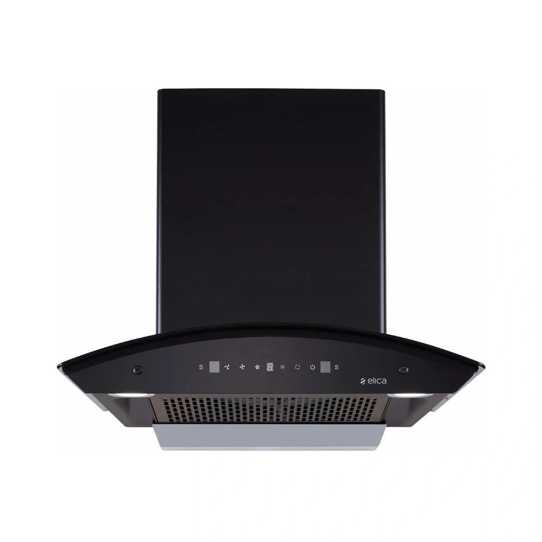 Elica Auto Clean Wall Mounted Chimney | High Suction Capacity | Filterless Technology | Touch Control Panel | Motion Sensor