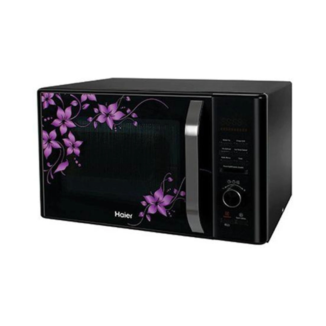 Haier 30L Convection Microwave Oven | 400 Auto Cook Menus | Home Fry |  Low Temperature Cooking