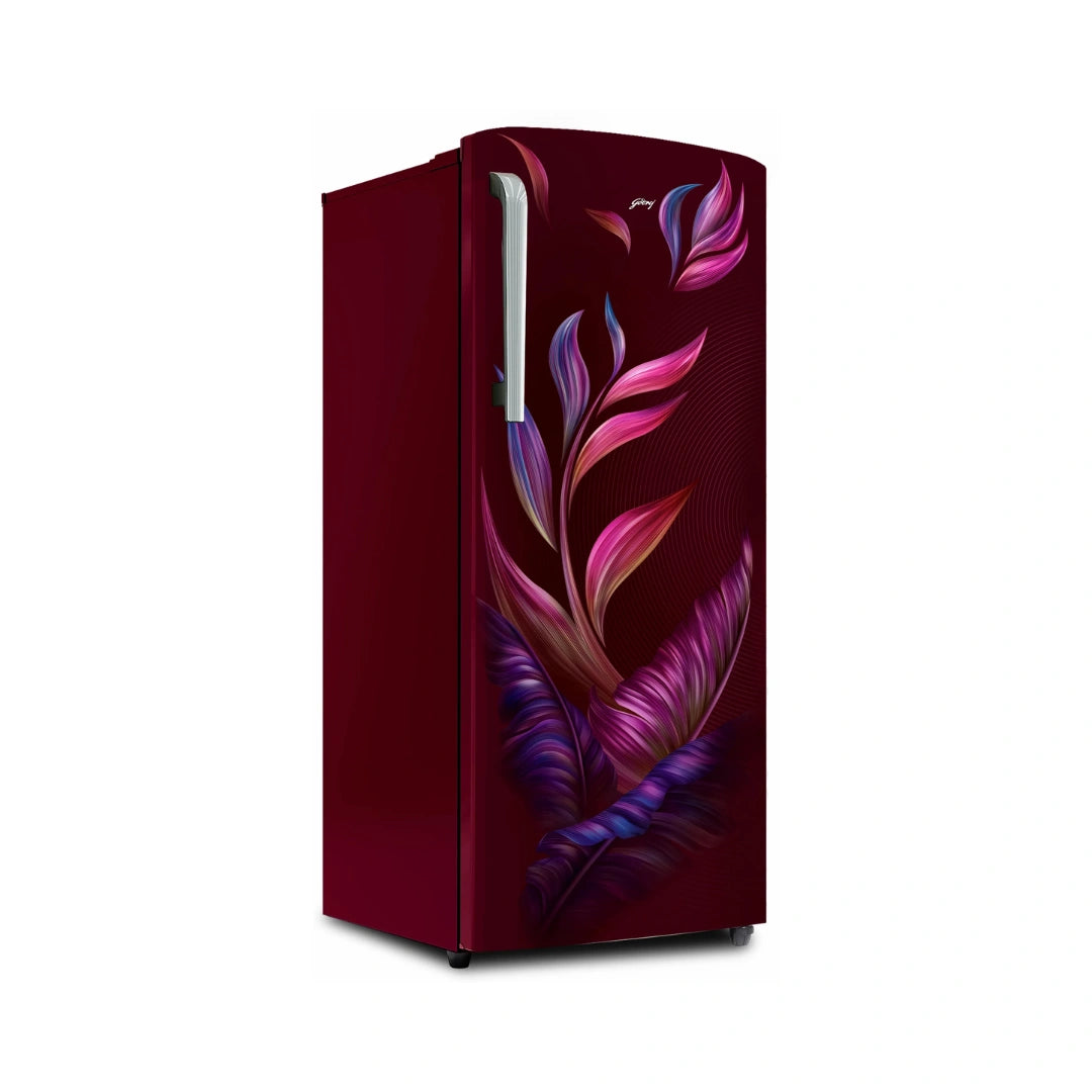Godrej | 268 L | 3 Star Single Door Refrigerator | Compressor Type - Inverter | Turbo cooling | 24-Day Farm Freshness | 24 L Spacious Vegetable Tray