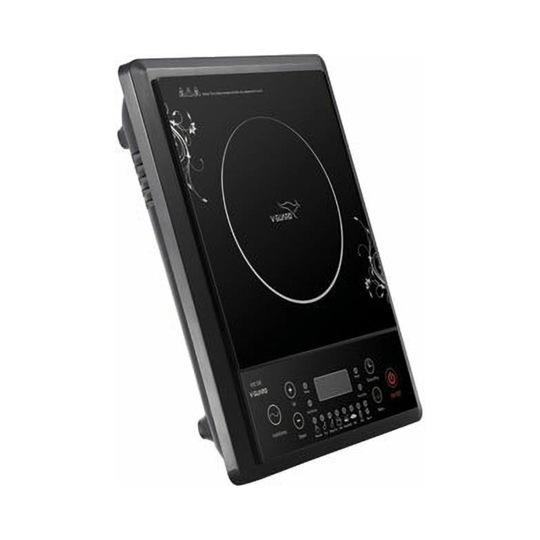 V-Guard Induction Cook Top |  1600 W High-Power Heating | Wide Voltage Protection |  8-Level Power Settings |  4-Hour Timer Function