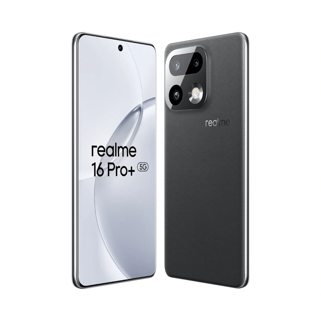Realme 16 Pro Plus 5G | Qualcomm Snapdragon®7 Gen 4 | 200MP Rear Camera | 50MP Front Camera | AMOLED Display | 7000mAh Battery | 6500 nits Peak Brightness