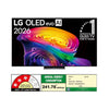 LG 55 inch OLED65C6PLA.ATR | Alpha 11 AI Processor 4K Gen3 with Dual AI Engine | 4K OLED Display | Dolby Vision HDR Support | webOS 26 | Alpha 11 AI Sound Pro