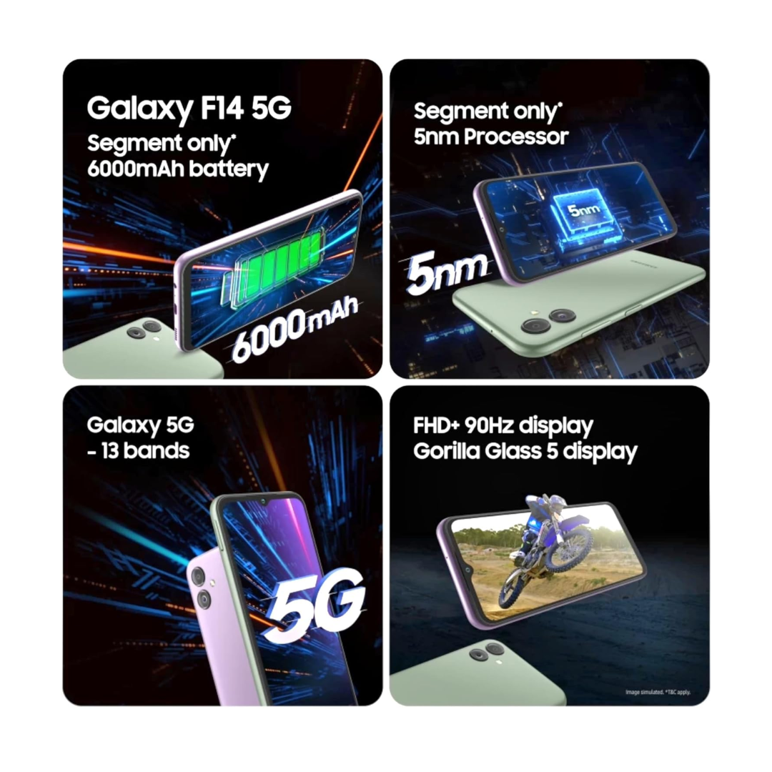 Samsung Galaxy F14 5G - G.O.A.T. Green