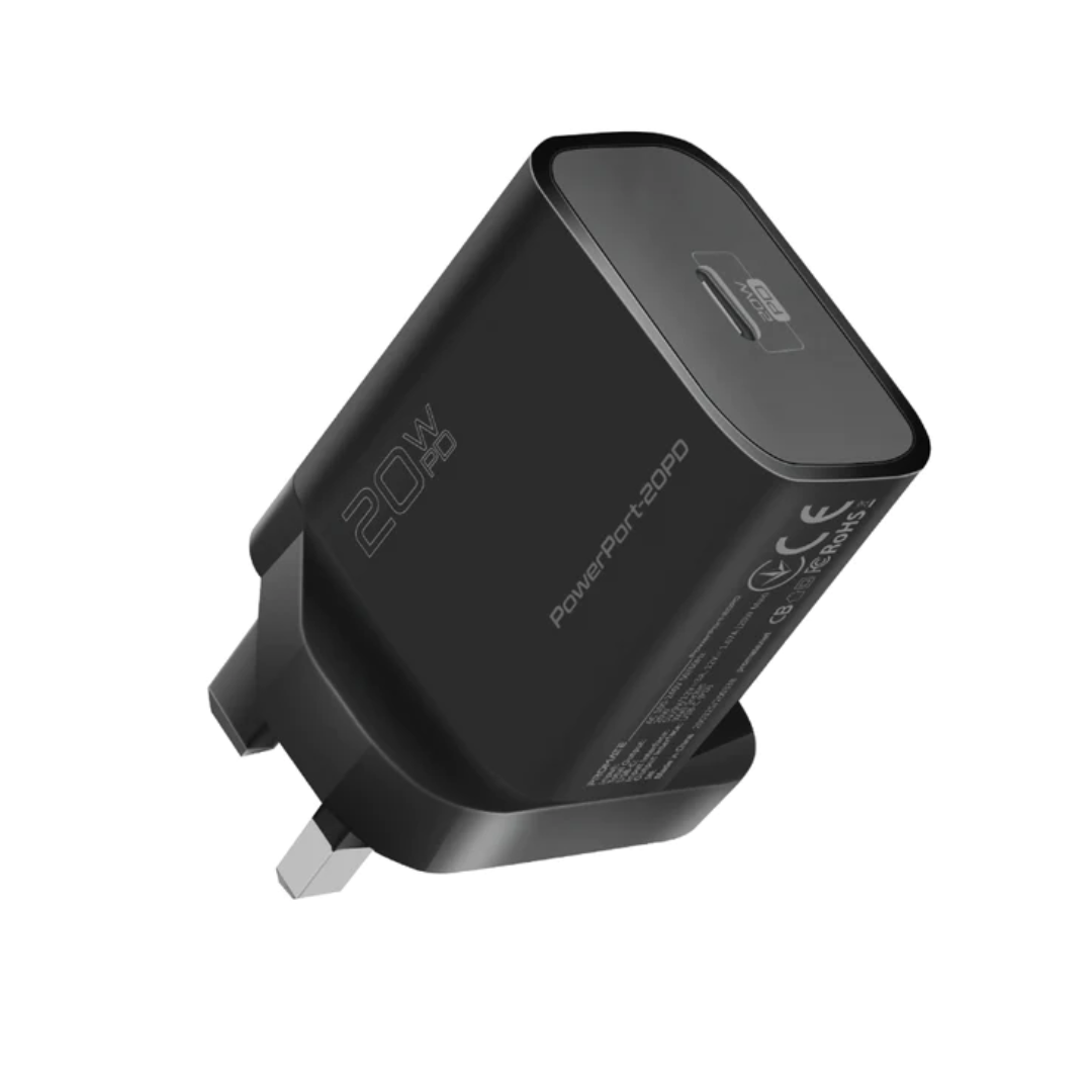 Promate 20W PD Adapter - Black