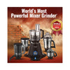 Preethi Zodiac MG 218 Mixer Grinder, 750W, 5 Jars |  Safety Indictor for Overload Protection