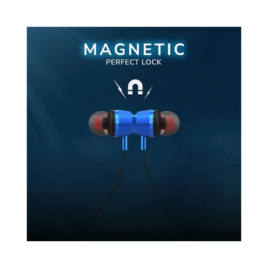 GIZMORE MN226 Neckband | Dual Pairing | Feather lite & Flexible | Water Resistance | Strong Bass