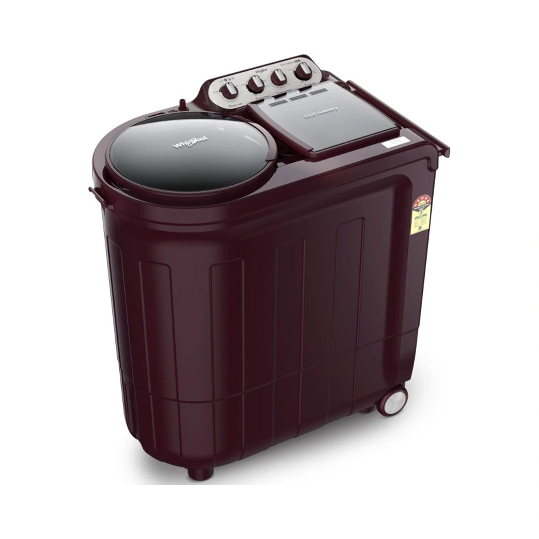 Whirlpool | 7.5Kg Ace 7.5 Super Soak Wine Dazzle | Semi Automatic Top Loading Washing Machine | Motor Speed 1400 RPM | 5 Water Levels
