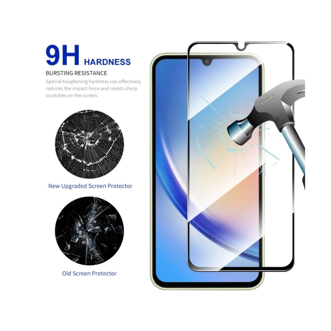 Samsung Galaxy A15 - Full Tempered Glass