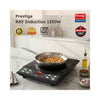 Prestige Ray Induction 1350W Cooktop |  Indian Menu Option | Anti-Magnetic Wall | Automatic Voltage Regulator |  Easy to Maintain