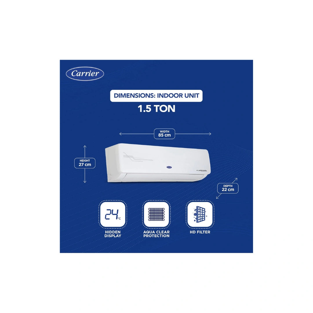 Carrier 1.5 Ton 3 Star Flexicool Inverter Split AC