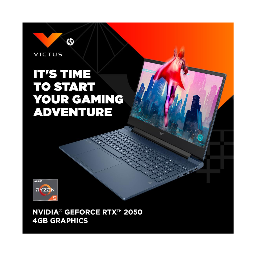 HP Victus 15-FB1002AX - Laptop - Performance Blue