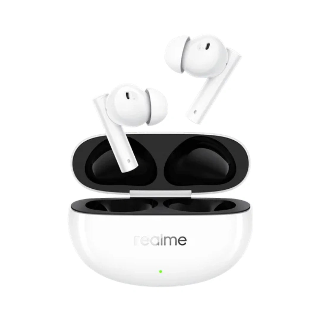 Realme Buds Air 5 TWS | 38 Hours of Playback | IPX5 Water Resistance | Dolby Atmos | Google Fast Pairing | Intelligent Touch Control | 6-Mic Noise Cancellation