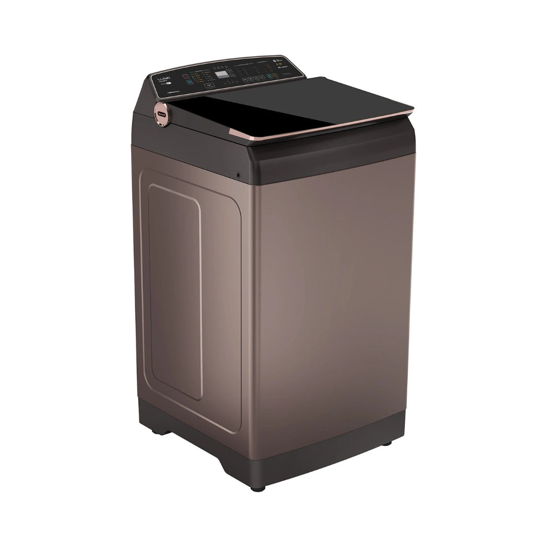 LLOYD 8.5 Kg 5 Star Fully Automatic Top Load Washing Machine | Intelli Inverter Motor | AntiBecterial Washing | Soft Closing Glass Lid