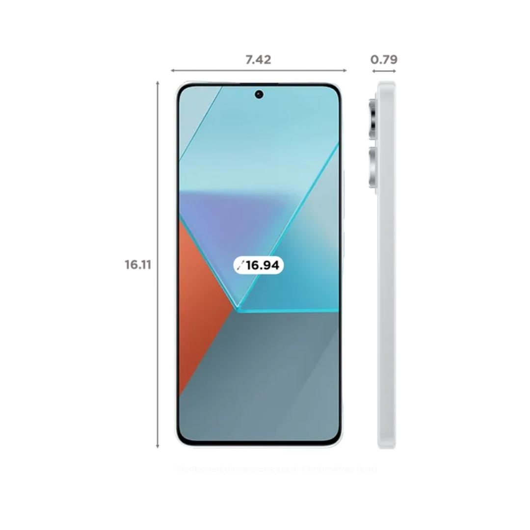 Redmi Note 13 Pro 5G - Dimensions