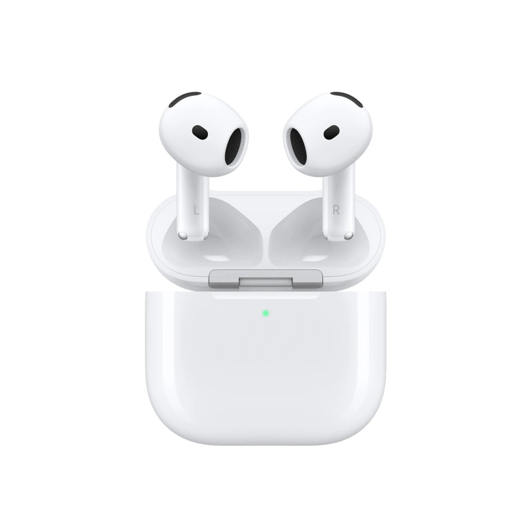 Apple AirPods 4 ANC (MXP93HN/A) | H2 Headphone Chip | IP54 Dust & Water Resistant | Bluetooth 5.3 | Speech-Detecting Accelerometer | Force Sensor