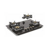 VIDIEM VOGUE 4B HOB Gas Cooktop | World's First Fully Removable Burner Assembly| 10MM Toughened Glass | Hexa Flame Forged Brass Burners | Manual Ignition