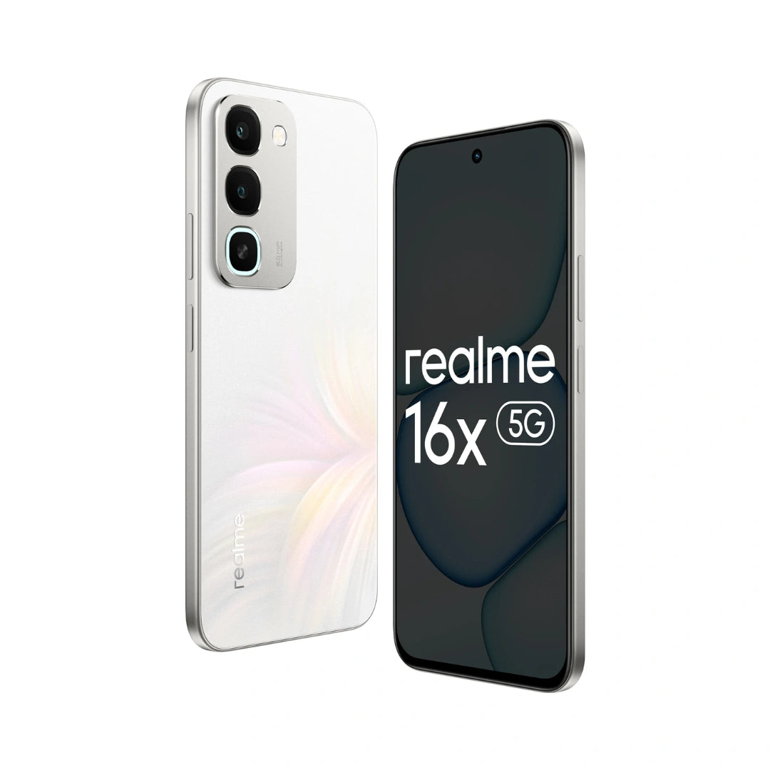 Realme 16x 5G | 6.8 inch Display | MediaTek Dimensity 6300 | Military Grade Certified + IP65 | 50MP Rear Camera | 8MP Front Camera | 7000mAh Battery | 45W Fast Charging