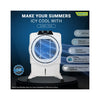 Symphony Desert Air Cooler For Home | Honeycomb Pads | Powerful +Air Fan | i-Pure Console | Low Power Consumption