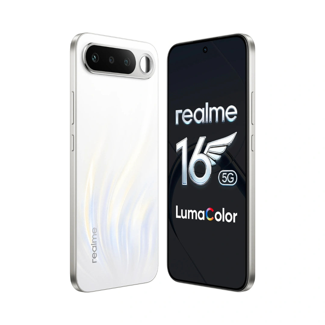 Realme 16 5G | 6.57 inches AMOLED Display 4200nit Peak Brightness | MediaTek Dimensity 6400 Turbo | 50MP Main Camera | 50MP Front Camera | 7000mAh Battery | IP69 Pro Water  Resistance