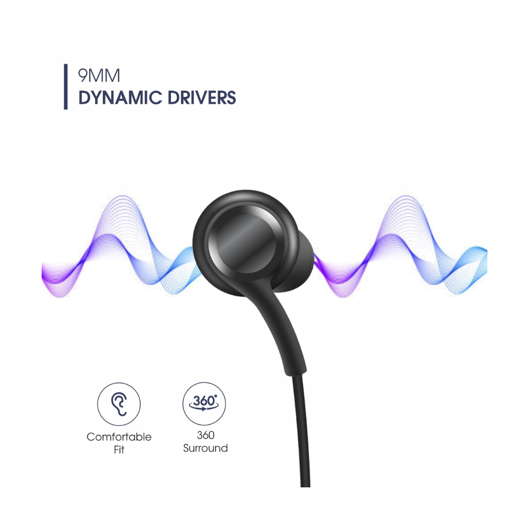 Candytech S8 Maxx Pro - Wired Earphone - Black