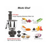 Vidiem VSTAR ADC MIXER GRINDER WITH 5 JARS | Fully Enclosed Di-Electric Motor |  Air Pump System
