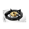 Butterfly Rhino Stainless Steel 2 Burner LPG Gas Stove | Front Knob |  High Thermal Efficiency Brass Burner | Easy Gas Flow