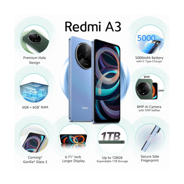 Redmi A3 - Specifications