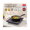 Prestige PIC 3.1 v3 Induction | 2000 Watts Power |  Slim Bodu Elegant Design | Indian Menu Options | Automatic Voltage Regulator | Anti-Magnetic Wall | Automatic Whistle Count