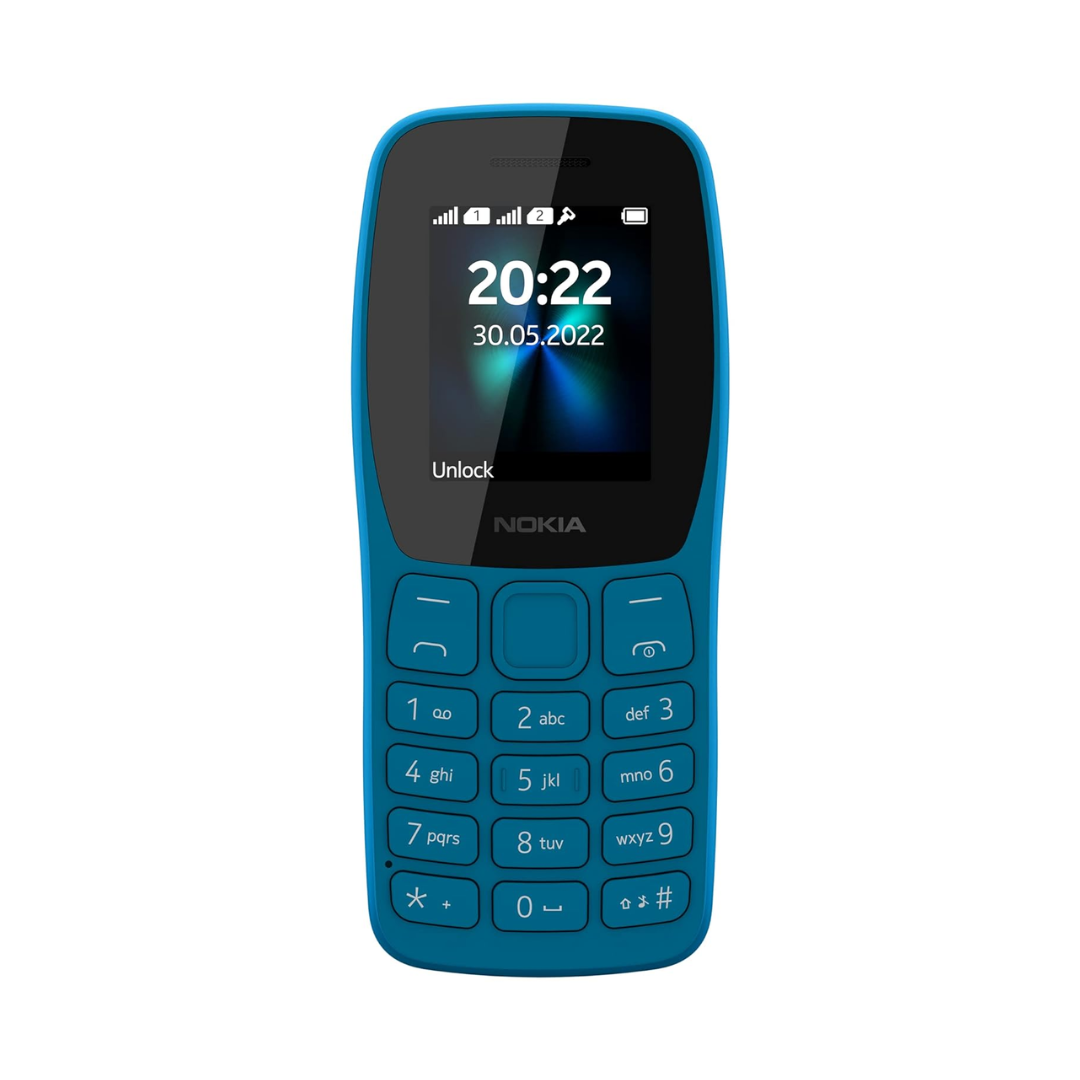 Nokia N110 DS 2023 | Nokia 110 with Built-in UPI App and Scan & Pay Feature, MP3 Player, Rear Camera, Long-Lasting Battery, and Voice Recorder
