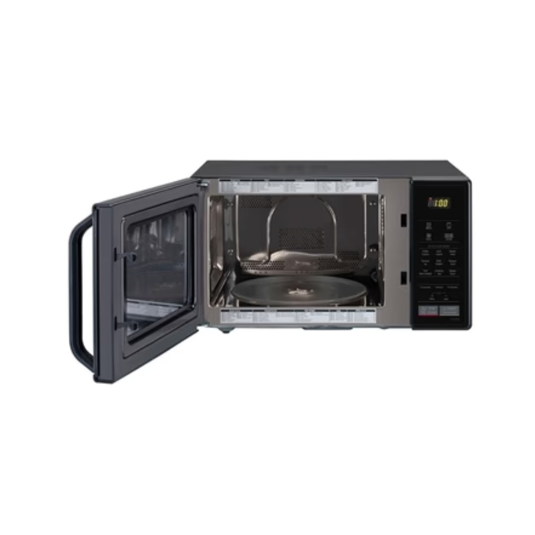 LG 21 L All In One Convection Microwave Oven | Stainless steel cavity |  Touch Key Pad (Membrane) | True baking, Defrost vegetables or non-veg |  Chatpat Corner, Tea/Dairy Delight