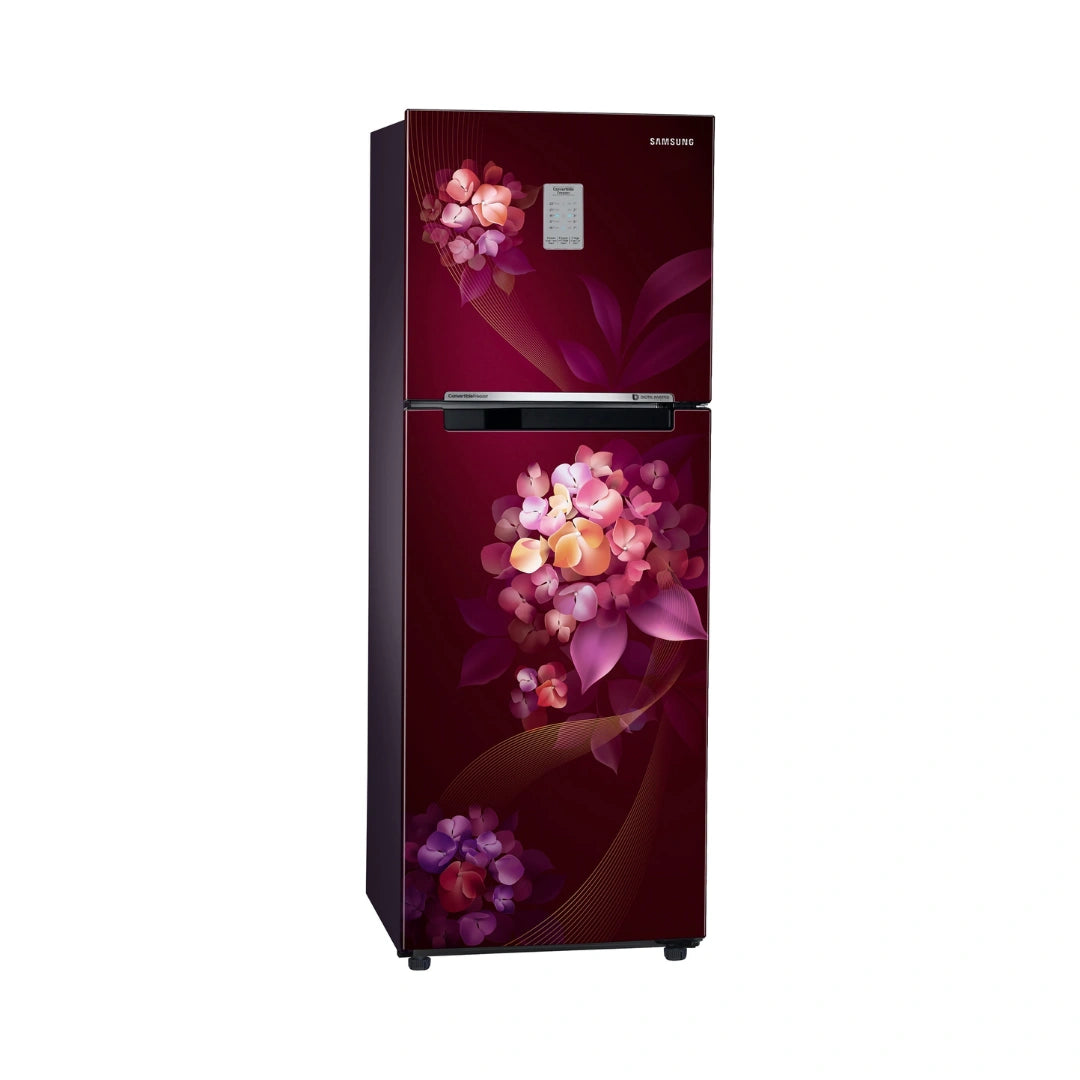 Samsung | 236L 2 Star | Inverter 3 In 1 Double Door Refrigerator | Digital Inverter Compressor | Auto fridge defrost to stop ice-build up