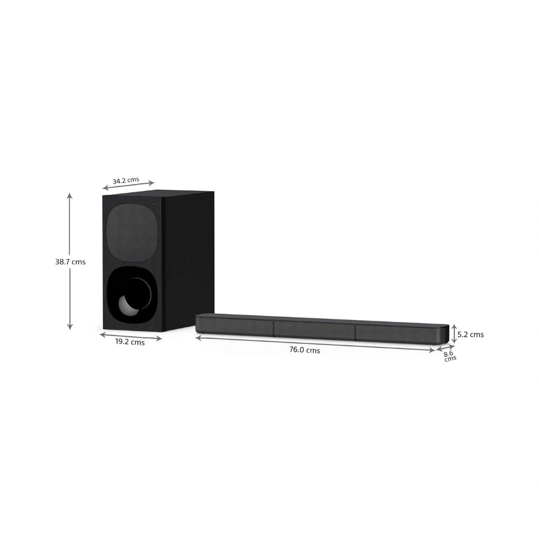 Sony | 5.1 Channel Dolby Digital Soundbar | Home Theatre System with Bluetooth Connectivity | Wattage 400 Watts