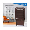 Aisen Desert Air Cooler For Home with Honeycomb Pads | Openable Cooling Pad | Powerful Air Delivery | Noiseless |  4 Way Air Deflection |
