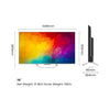 Haier | QLED Google TV 75Inch | With Dolby Vision Atmos | Screen Resolution 3 Angular | Image Aspect Ratio 16:09
