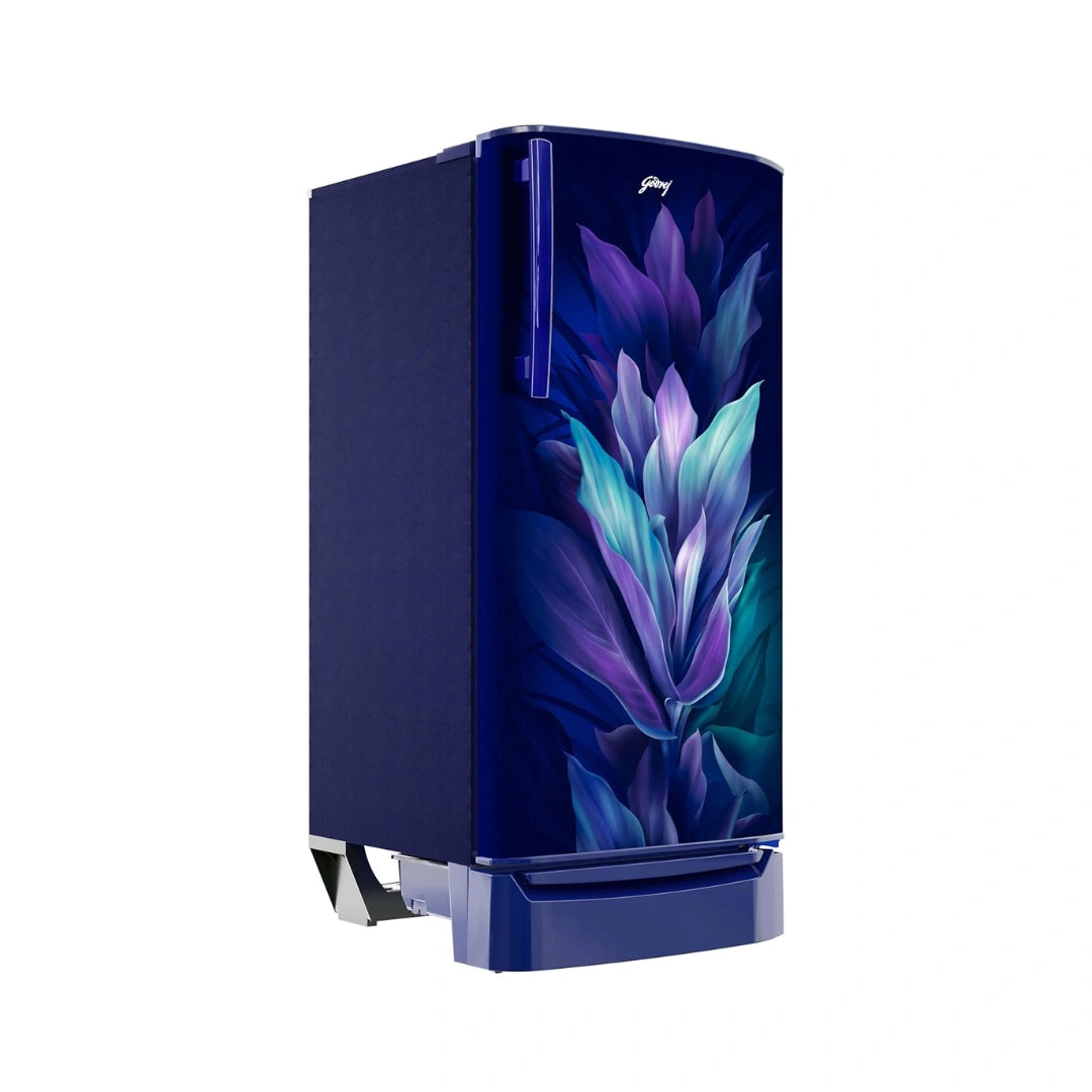 Godrej | 180 L 3 Star | Single Door Refrigerator | 159 Kilowatt Hours | Freestanding | Toughened Glass