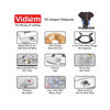 Vidiem Gas Stove 4B Stainless Steel Tusker | Extra Large Cooking Surface | Dura Forged Brass Burners | Heavy Duty Brass Burners