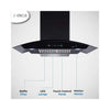 Elica Auto Clean Wall Mounted Chimney | Suction 1500 M3/HR | 3 Speed Motion Sensor | Heat Auto Clean Technology