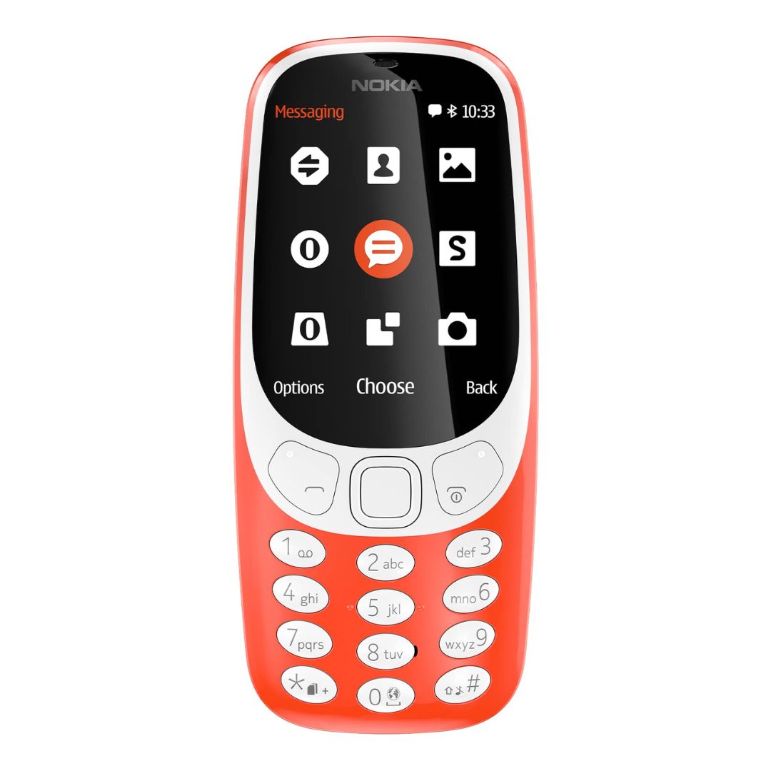 Nokia-3310-Warm-Red-Mobile-Display