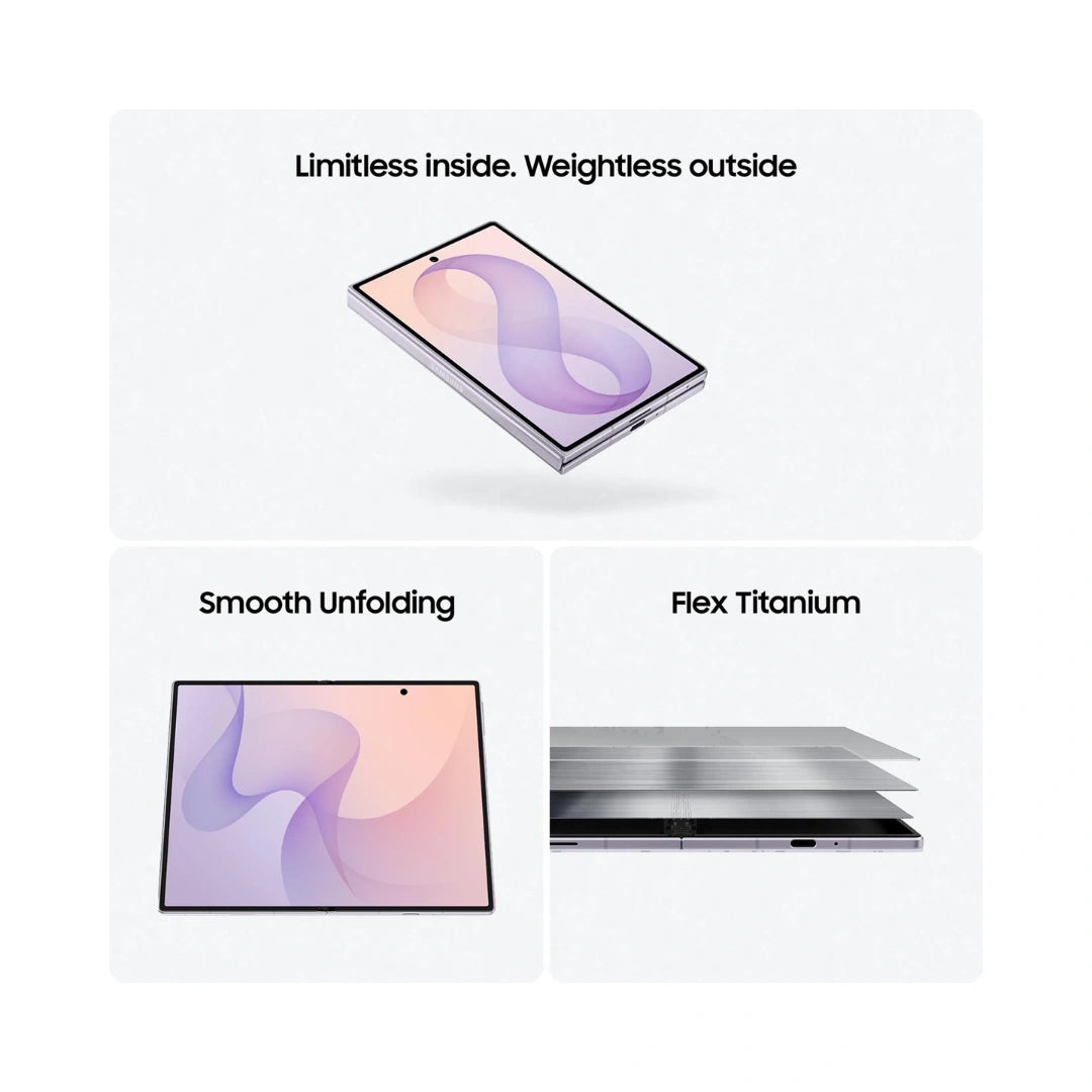 Samsung Galaxy Z Fold8 5G | 7.6 inch  Dynamic AMOLED Display | Snapdragon® 8 Elite Gen 5 | 50MP Dual Camera | 10MP+10MP Front Camera | Corning® Gorilla® Glass Victus® 2 | IP48 Water Resistance | 4800mAh Battery